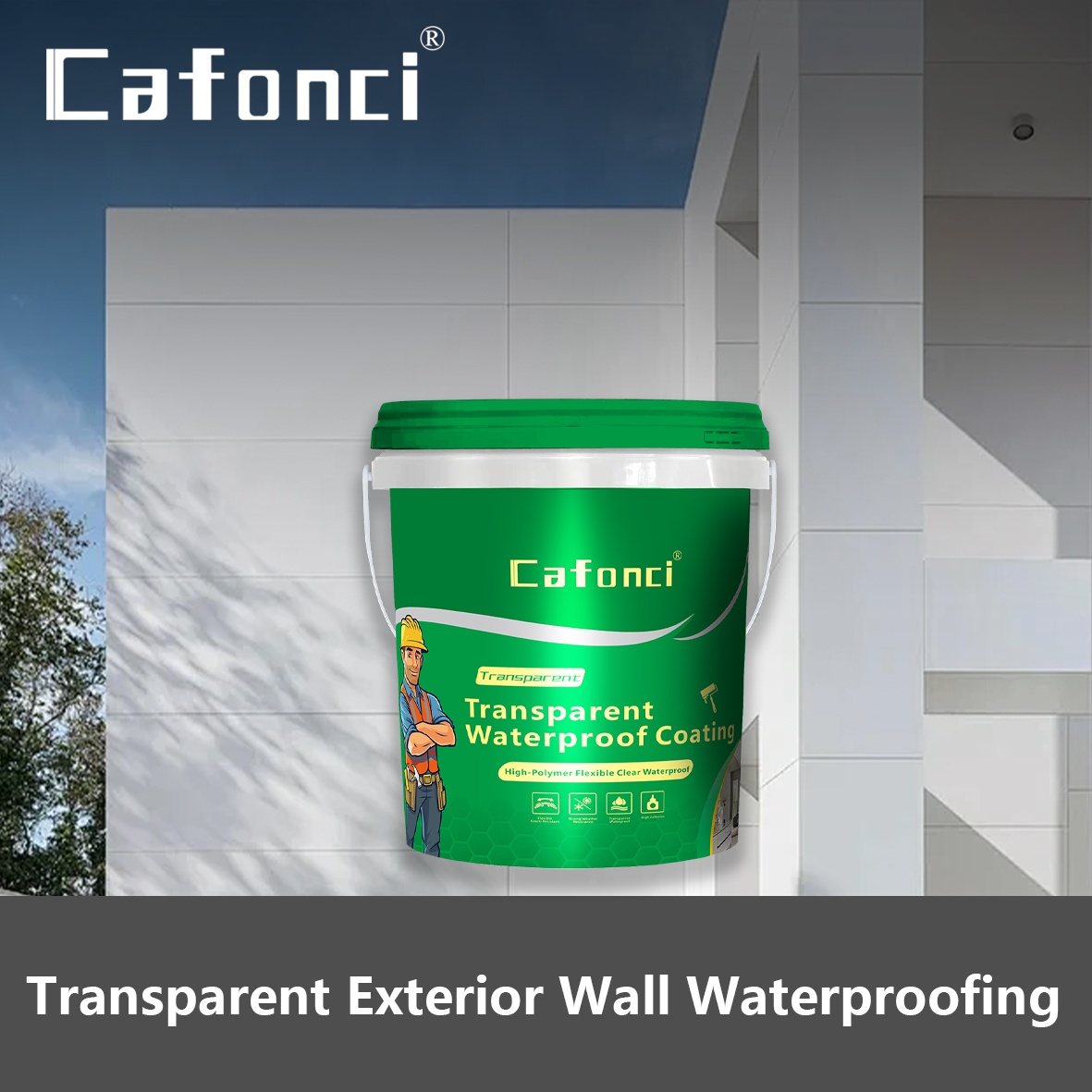 Transparent Exterior Wall Waterp