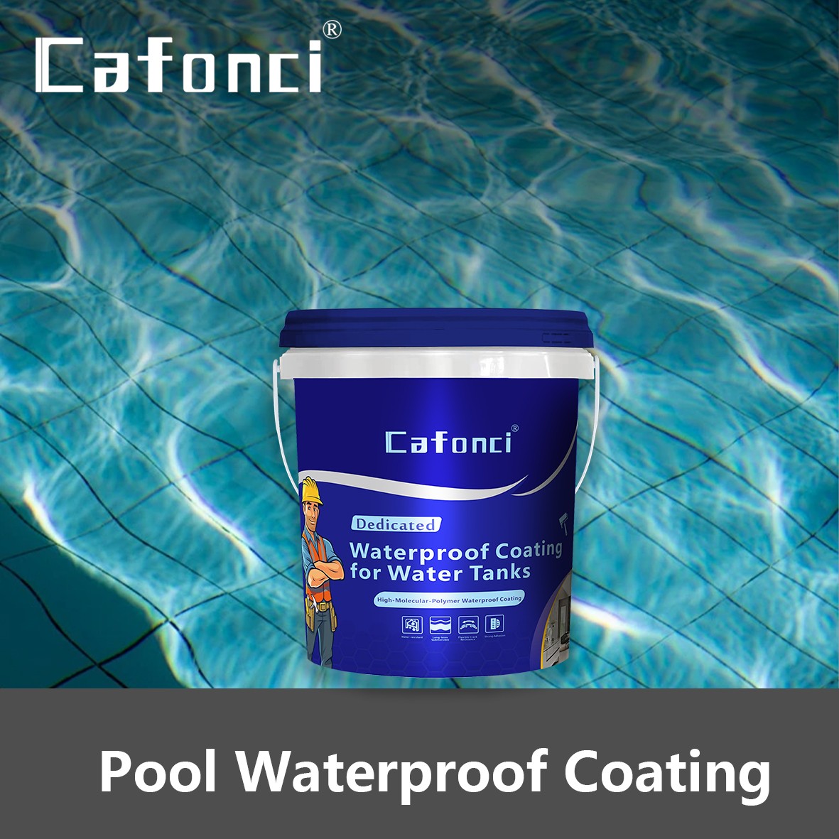 Cafonci Pool Waterproof Coatin